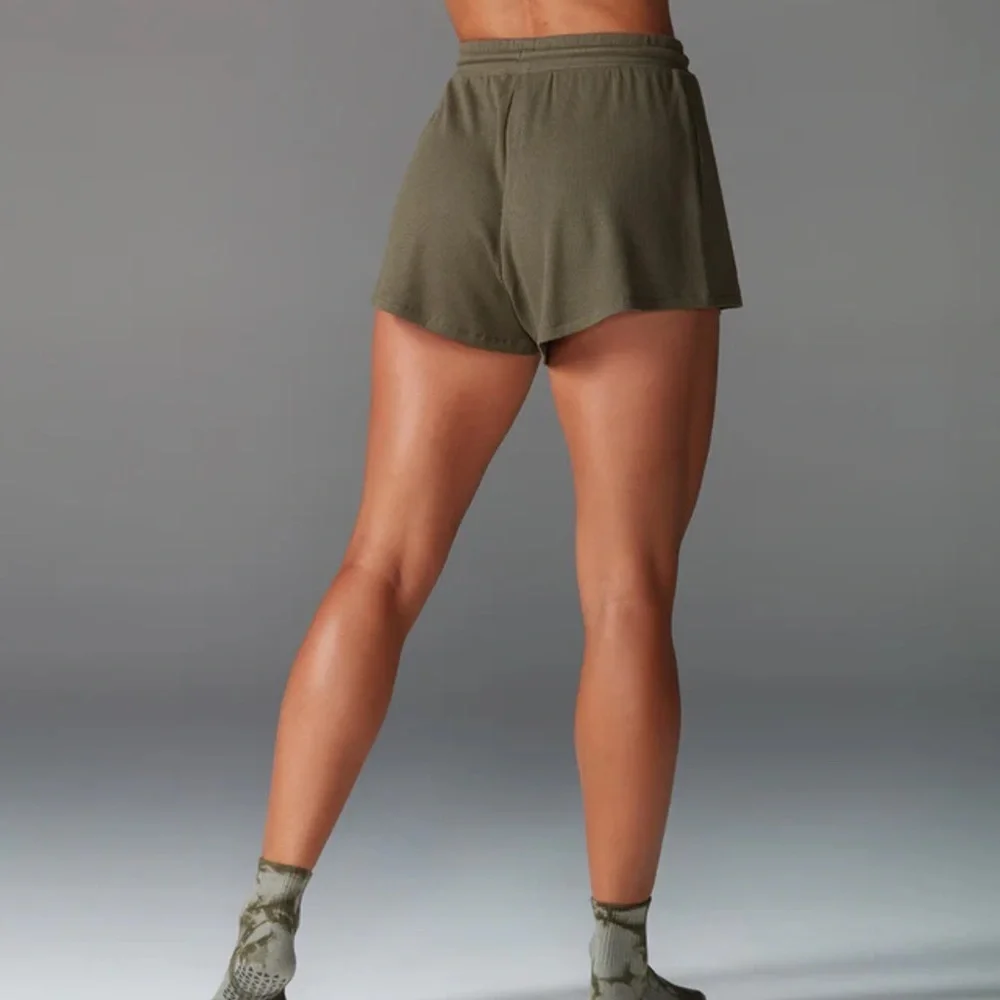NWT Tavi Noir Lounge waffle shorts - Olive
